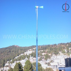 Micro Wind-Mill Pole